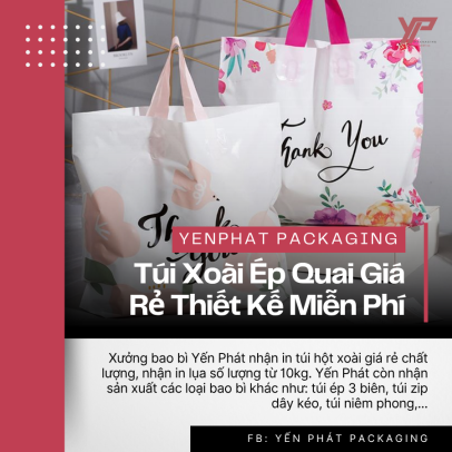 Túi Xoài Ép Quai Giá Rẻ Thiết Kế Miễn Phí