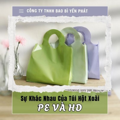 Sự Khác Nhau Của Túi Hột Xoài PE Và HD | Loại Nào Phù Hợp Với Shop Bạn?