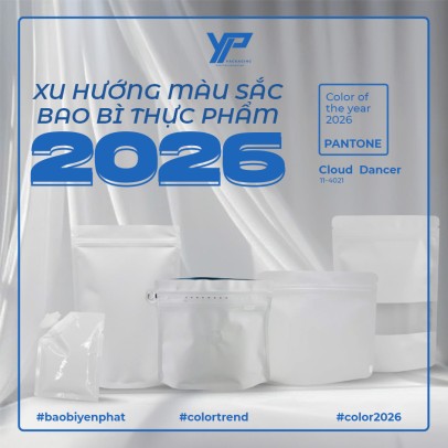 Xu Hướng Màu Sắc Năm 2026 Trong Thiết Kế Bao Bì Thực Phẩm