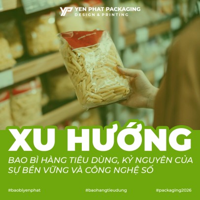 Xu Hướng Bao Bì Hàng Tiêu Dùng: Kỷ Nguyên Của Sự Bền Vững Và Công Nghệ Số