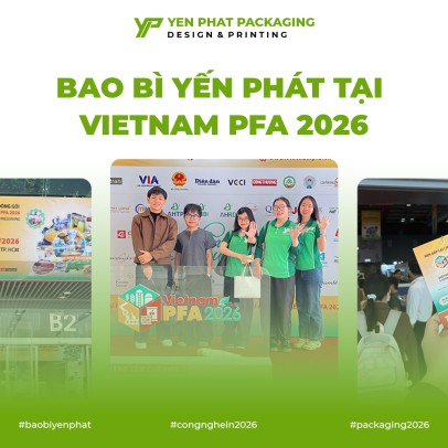 Bao Bì Yến Phát Tại Vietnam PFA 2026: Cập Nhật Xu Hướng Đóng Gói Để Mang Đến Giải Pháp Bao Bì Tốt Hơn