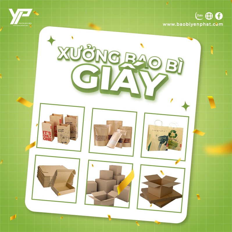 Xưởng bao bì giấy