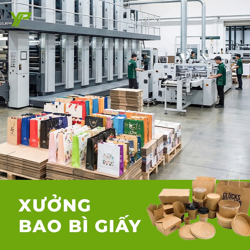 Xưởng bao bì giấy