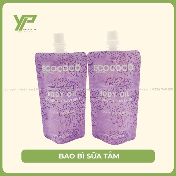 Shower gel packaging