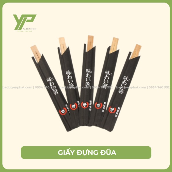 Giấy đựng đũa