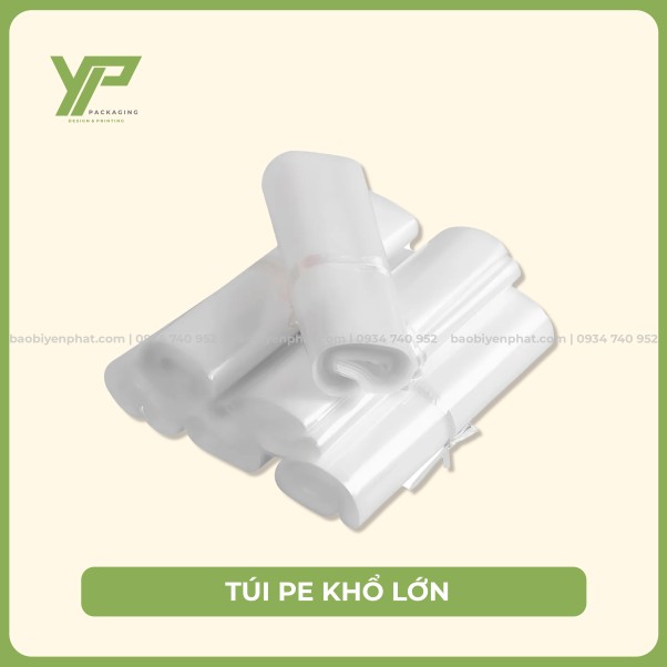 Túi PE khổ lớn