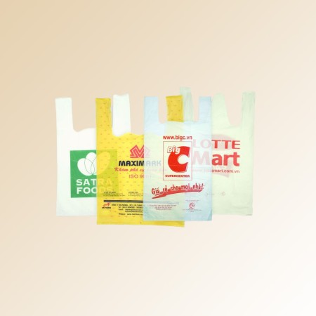 Self-destructing supermarket bag model