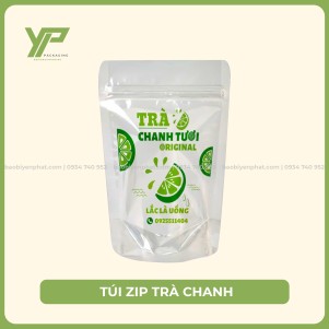 Túi Zip Trà Chanh