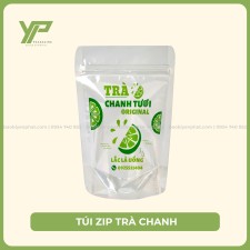 Túi zip trà chanh