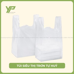 Túi siêu thị trơn