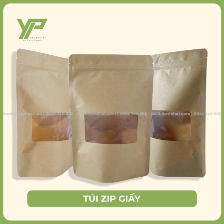 Túi zip giấy