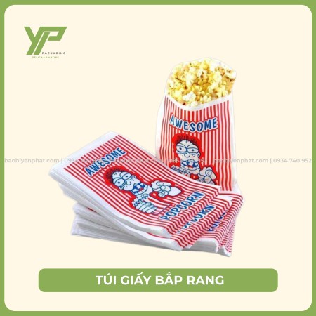 Túi giấy bắp rang