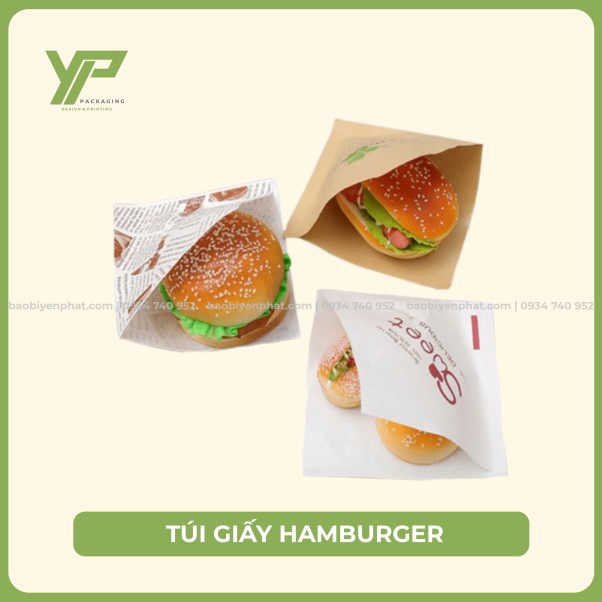 Túi giấy hamburger
