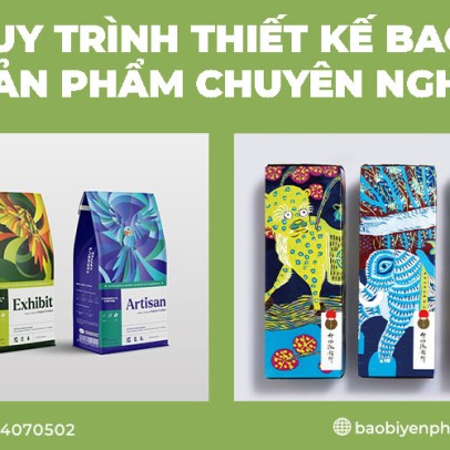QUY TRÌNH THIẾT KẾ BAO BÌ SẢN PHẨM CHUYÊN NGHIỆP