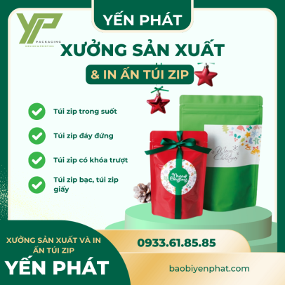 BAO BÌ YẾN PHÁT - XƯỞNG SẢN XUẤT VÀ IN ẤN TÚI ZIP