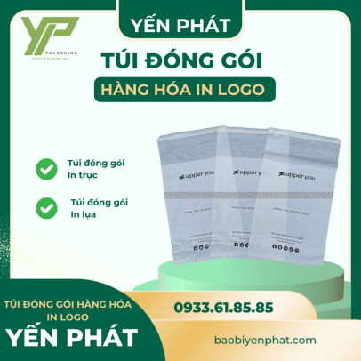 TÚI ĐÓNG GÓI HÀNG HOÁ IN LOGO - BAO BÌ YẾN PHÁT