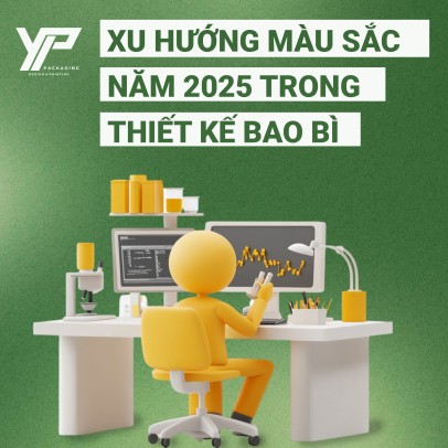 XU HƯỚNG MÀU SẮC NĂM 2025 TRONG THIẾT KẾ BAO BÌ