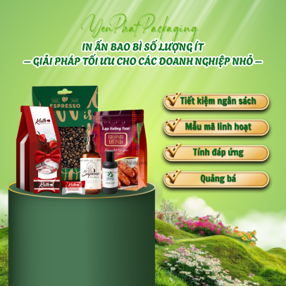 In Bao Bì Số Lượng Ít – Giải Pháp Tối Ưu Cho Các Cơ Sở Mới Khởi Nghiệp