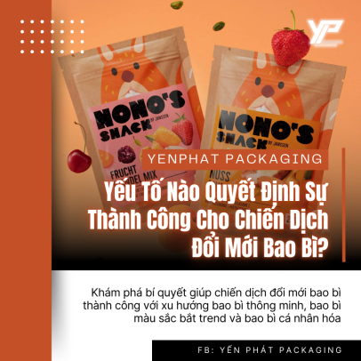 Yếu Tố Nào Quyết Định Sự Thành Công Cho Chiến Dịch Đổi Mới Bao Bì?