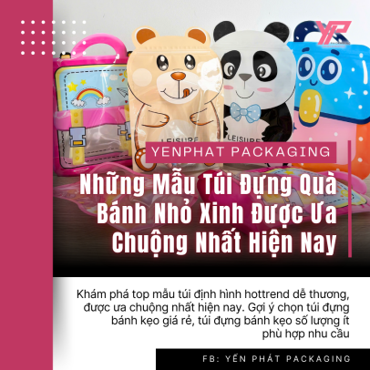 Những Mẫu Túi Đựng Quà Bánh Nhỏ Xinh Được Ưa Chuộng Nhất Hiện Nay