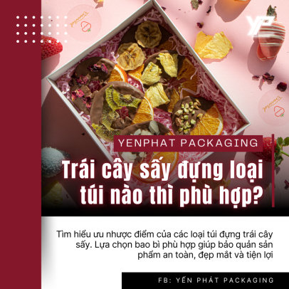 Trái Cây Sấy Đựng Loại Túi Nào Thì Phù Hợp?