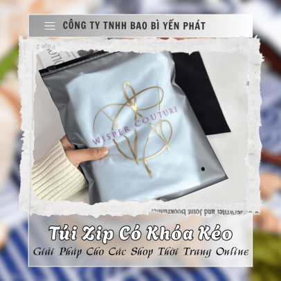 Túi Zip Có Khóa Kéo - Giải Pháp Cho Các Shop Thời Trang Online