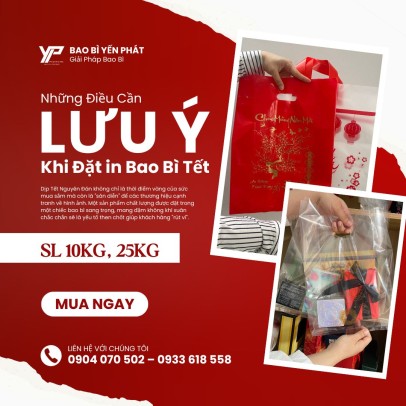 Những điều cần lưu ý khi đặt in bao bì Tết | Bí quyết đột phá doanh thu cuối năm