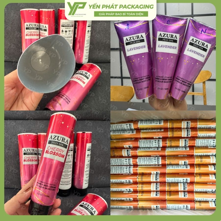 Tube nhôm mẫu do Yến Phát sản xuất để khách test hàng