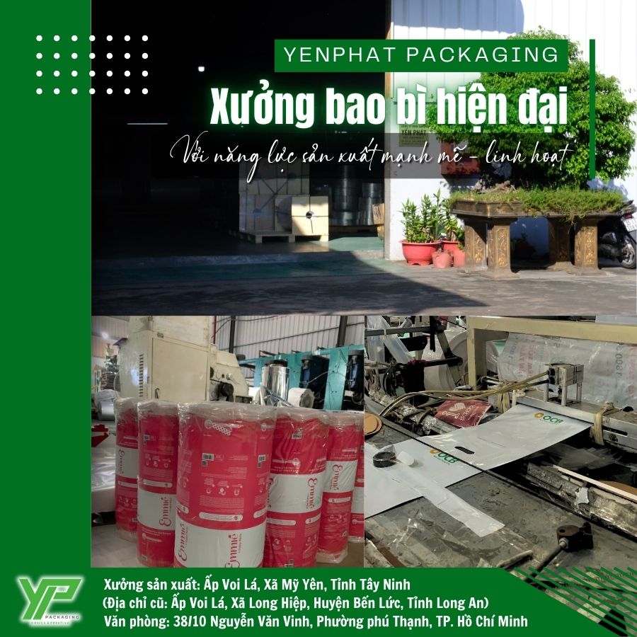 Xưởng bao bì Yến Phát