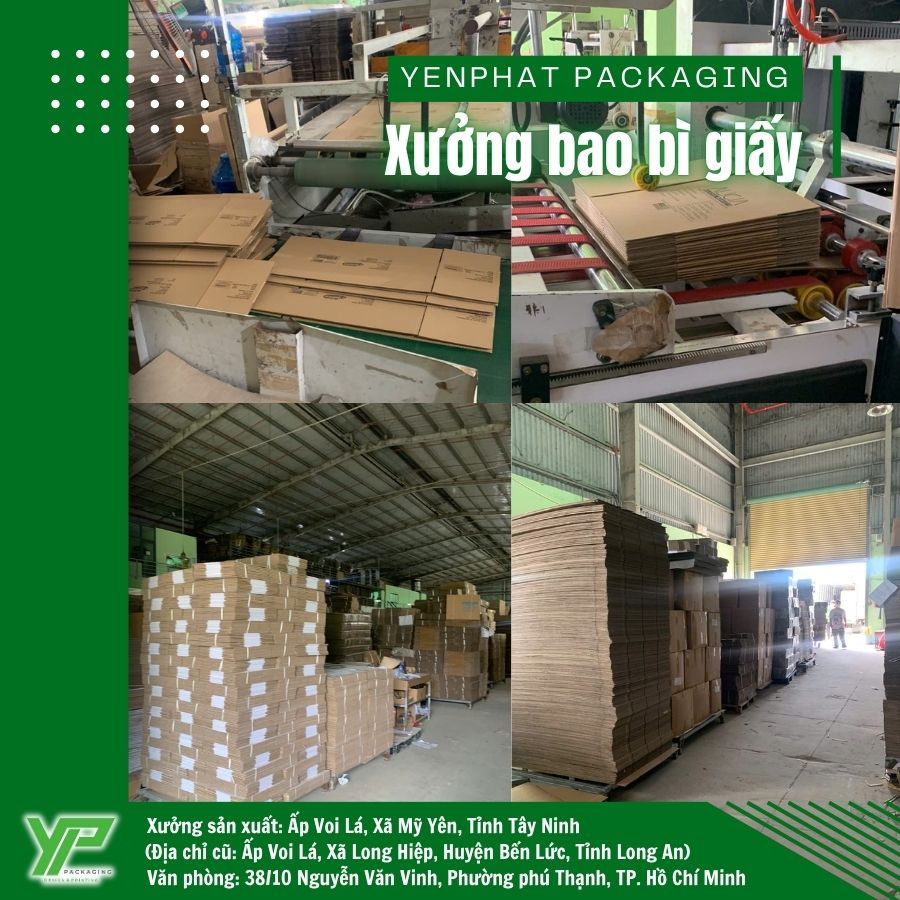 Xưởng bao bì giấy nằm trong hệ sinh thái của Yến Phát