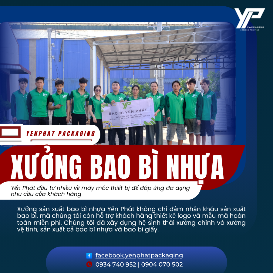 Xưởng Sản Xuất Bao Bì Nhựa Yến Phát