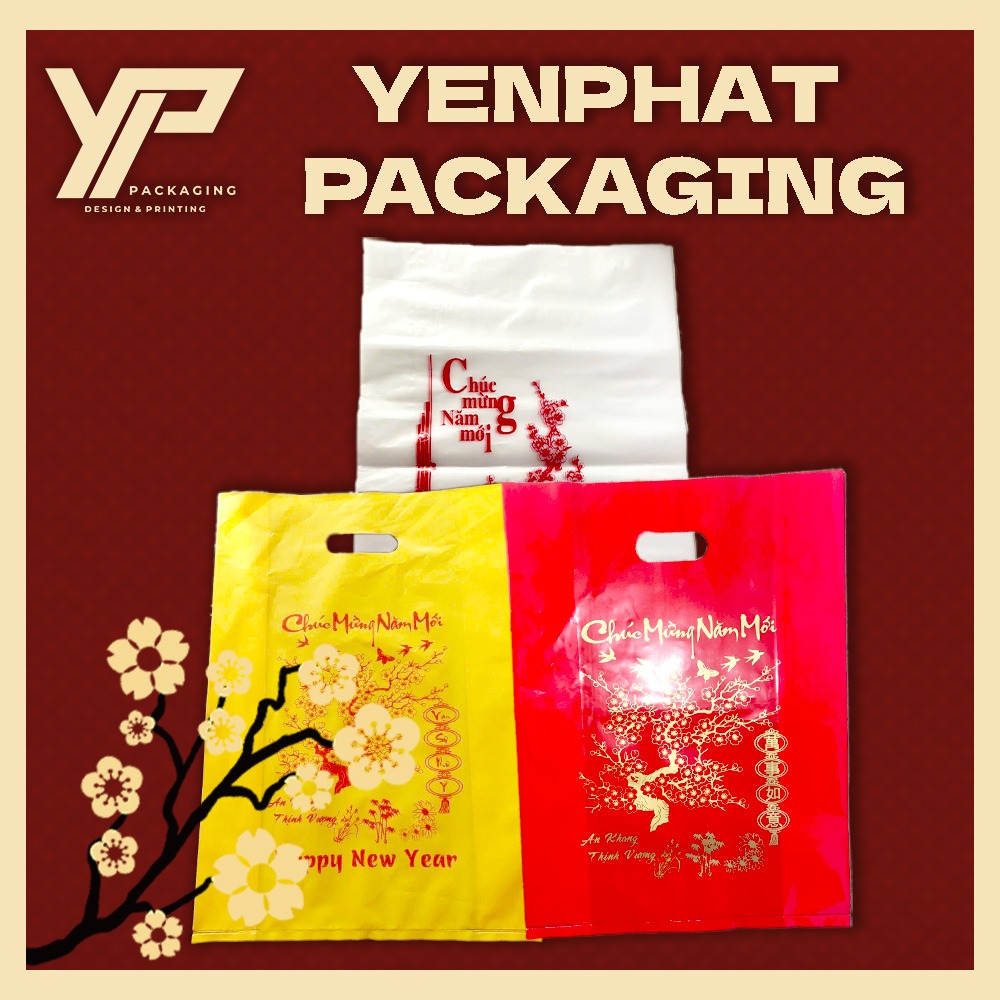 Một số mẫu túi chúc mừng năm mới có sẵn tại Yến Phát