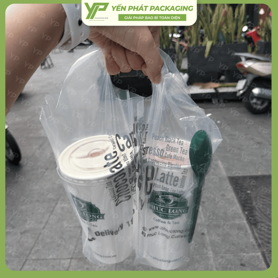 Túi đựng ly đôi có in ấn giúp nhận diện thương hiệu tốt hơn
