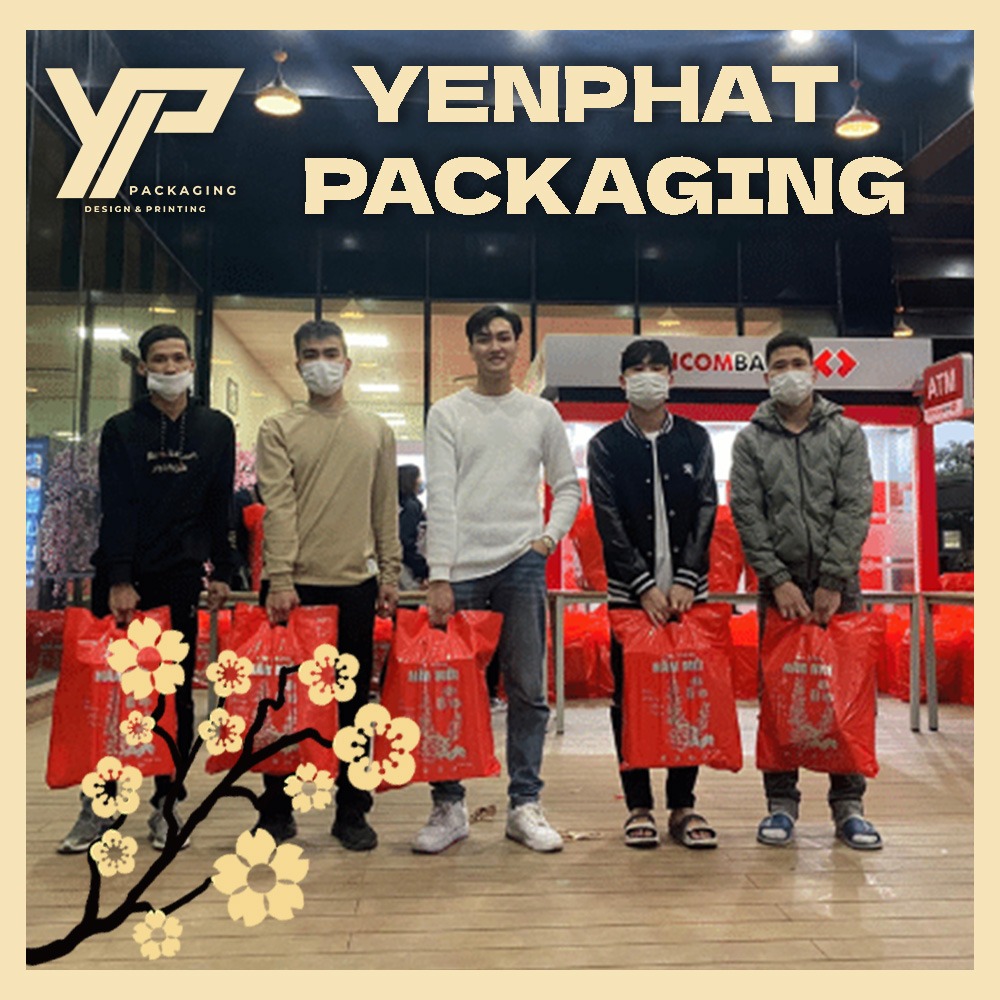 Túi đựng thùng bia in chúc mừng năm mới