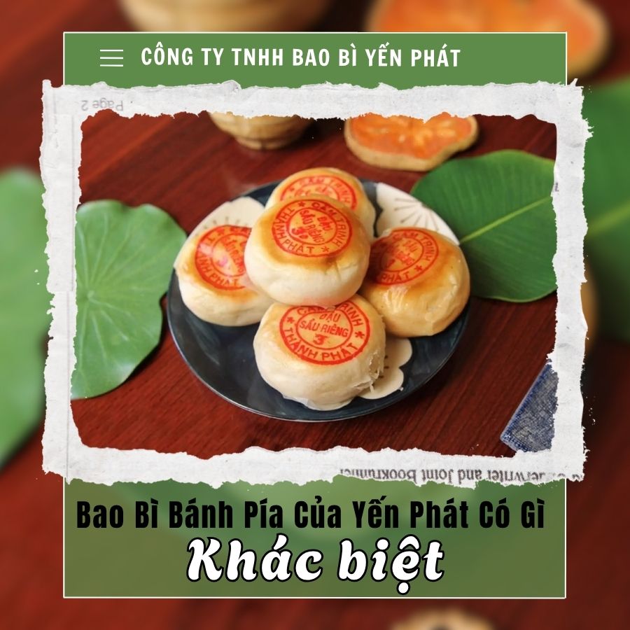 Bao bì bánh pía Yến Phát