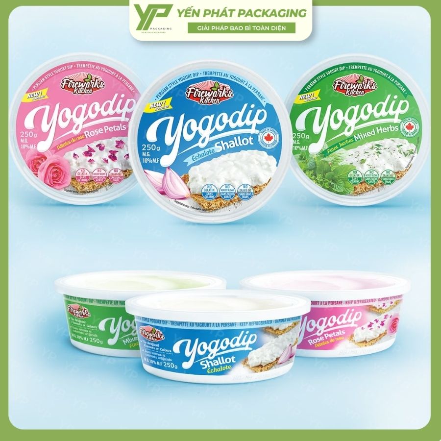 Bao bì thực phẩm dạng hộp nhựa