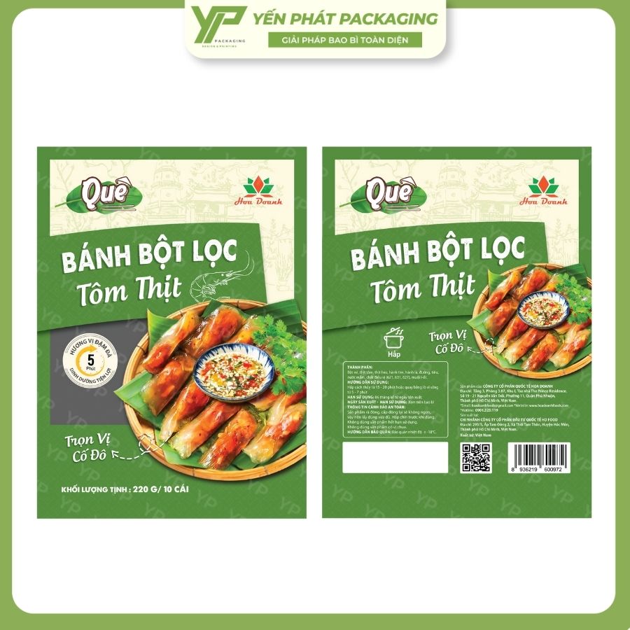 Nội dung in trên bao bì thực phẩm giúp khách hàng lựa chọn tin tưởng vào doanh nghiệp