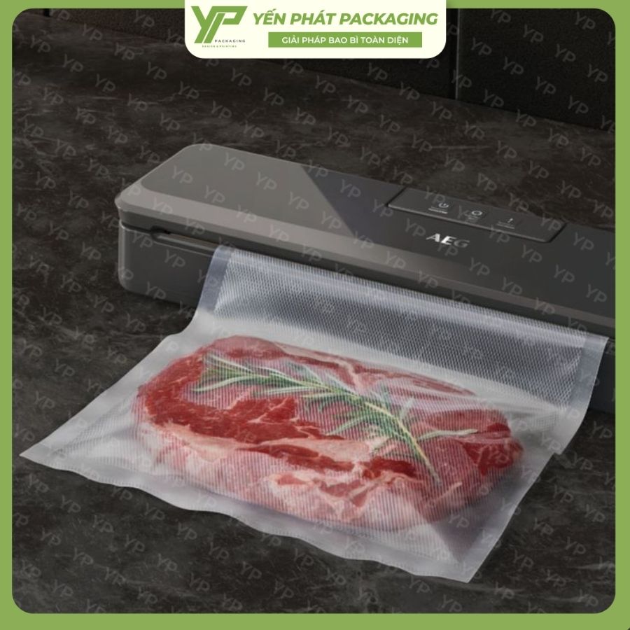 Sử dụng túi màng ghép PA/PE một mặt nhám sẽ dễ dàng phân biệt mặt trên hay mặt dưới