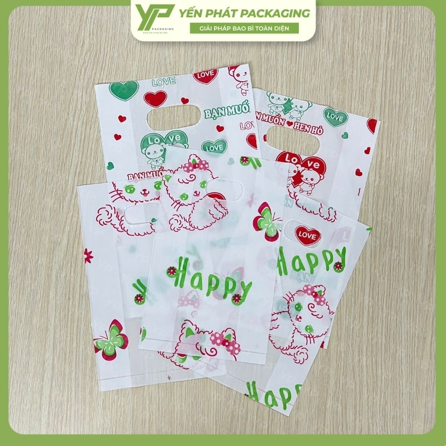 Túi hột xoài HD in có nhiều kích thước cho khách hàng lựa chọn