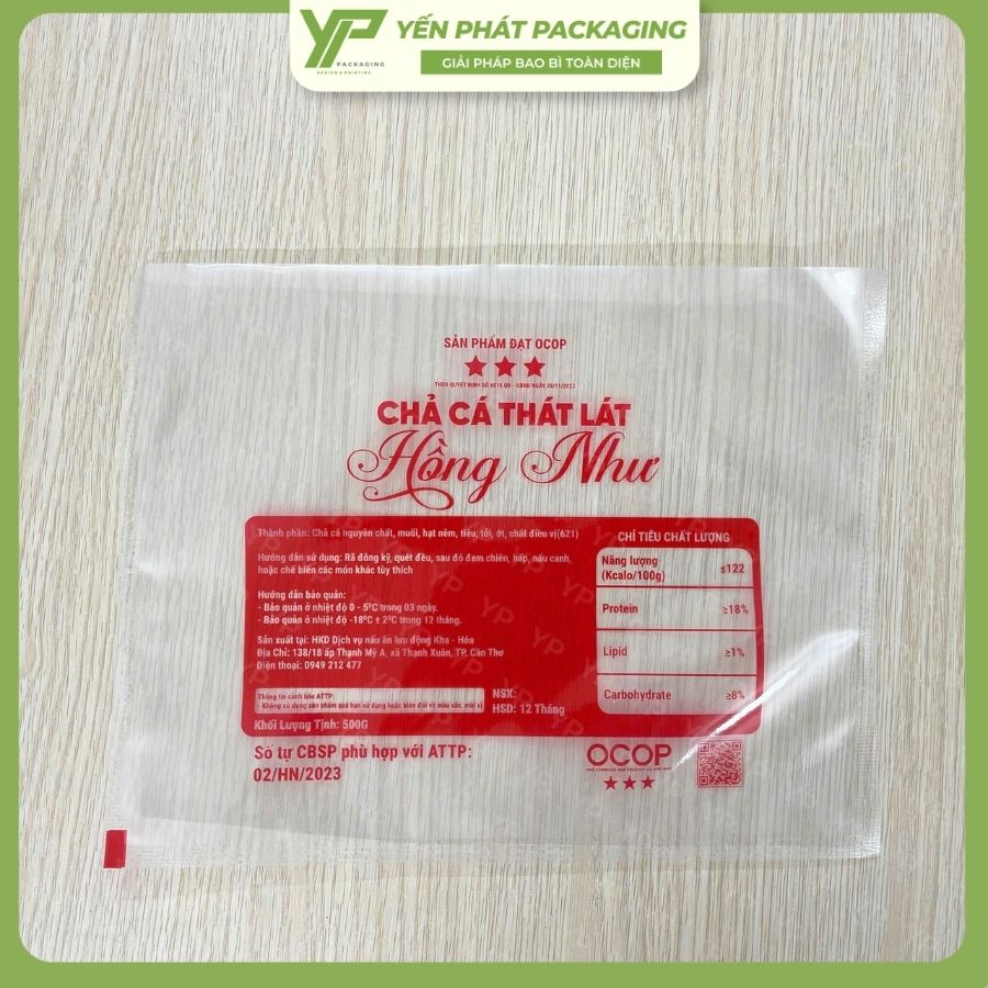 Túi màng ghép PA/PE in trục tại Yến Phát