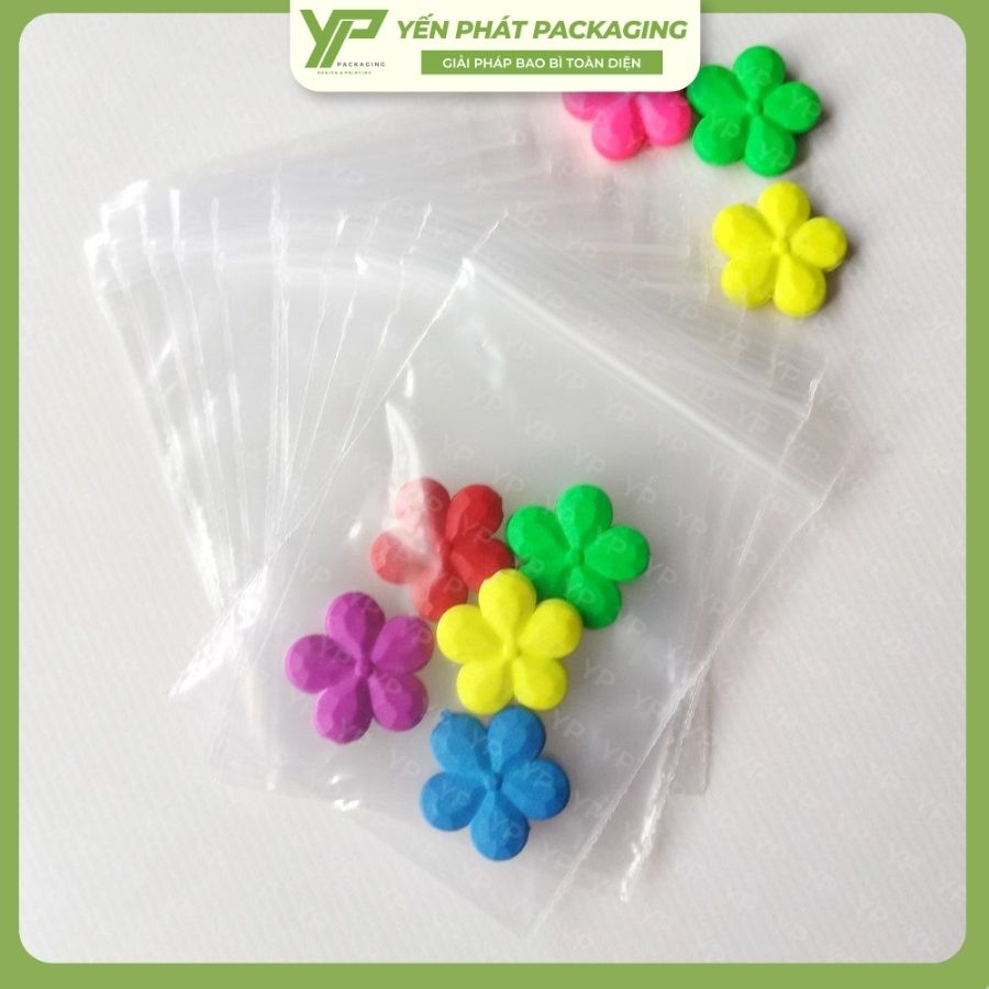 Túi zip chỉ trắng bảo quản được rất nhiều mặt hàng