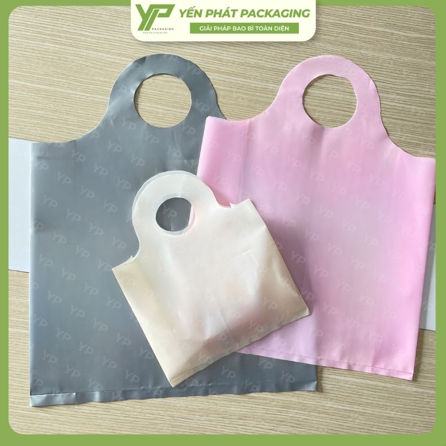 Yến Phát cung cấp đủ size túi xoài quai trọn PE