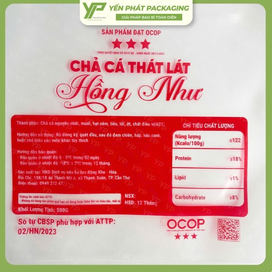 Túi màng ghép PA/PE an toàn khi tiếp xúc với thực phẩm