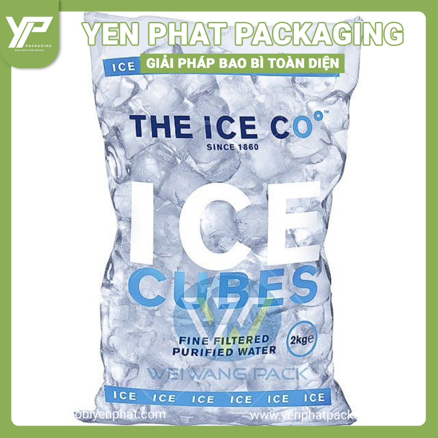 Mẫu túi đá viên 2kg