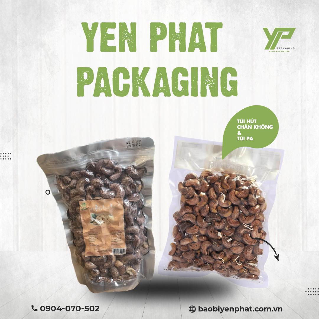 Túi PA hút chân không và túi zip bạc là giải pháp đóng gói hạt điều tối ưu nhất