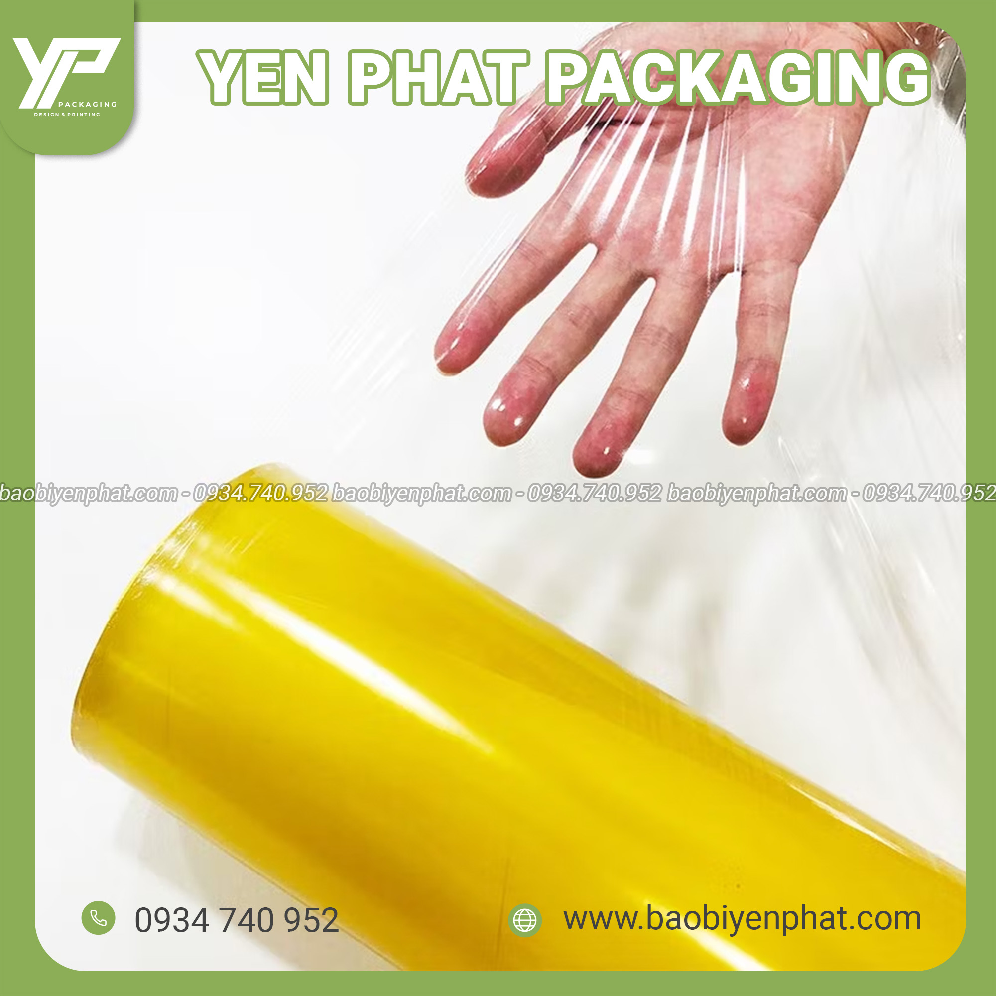 Cuộn màng bọc thực phẩm co giãn tốt