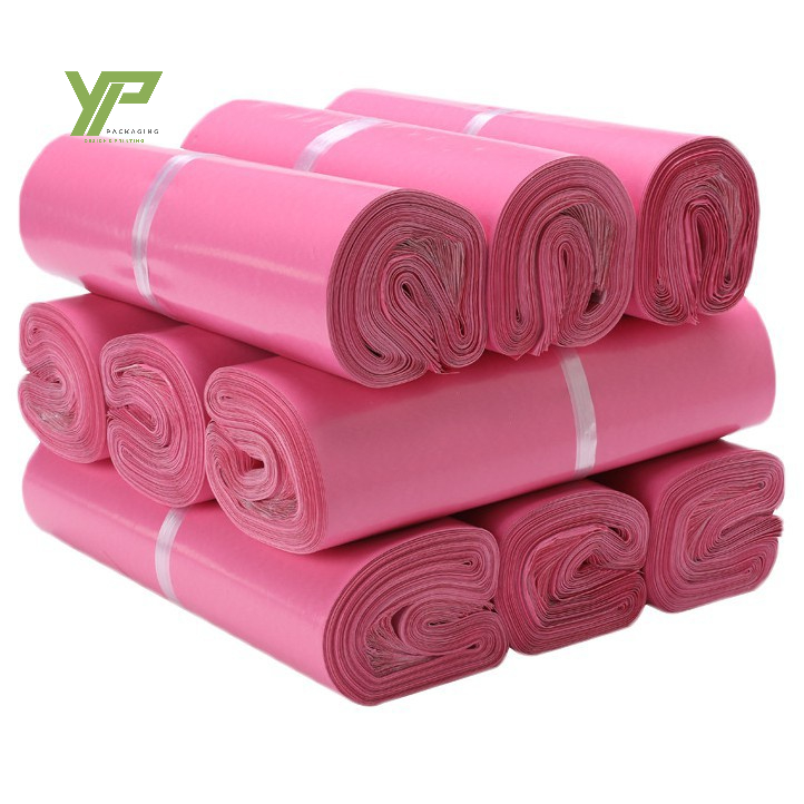 Túi niêm phong dạng cuộn màu hồng, giá rẻ