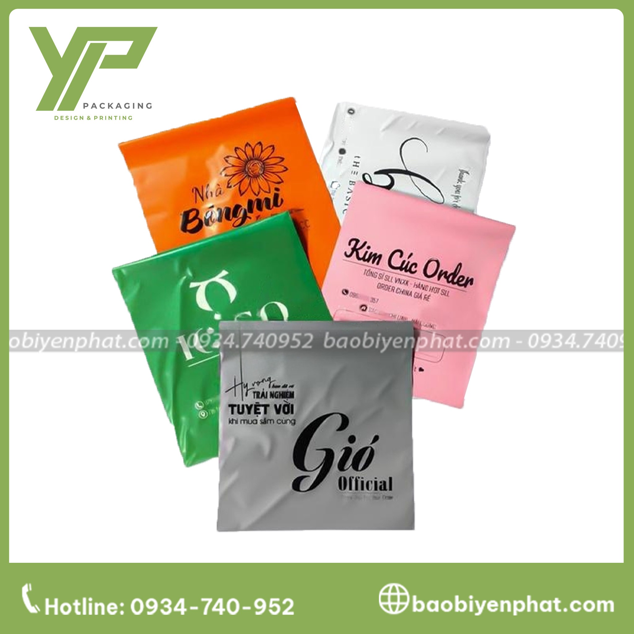 In ấn túi niêm phong gói hàng