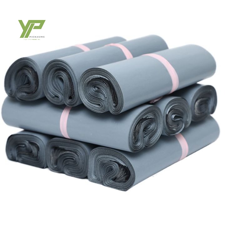Túi niêm phong gói hàng dạng cuộn màu xám 10kg/cây