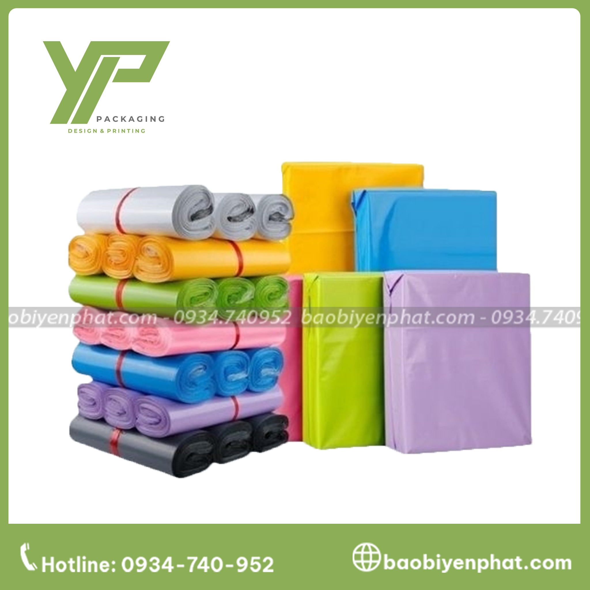 Túi niêm phong đóng hàng in logo giá rẻ